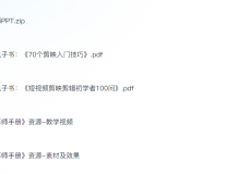 《字幕师手册：短视频与影视字幕特效制作从入门到精通...