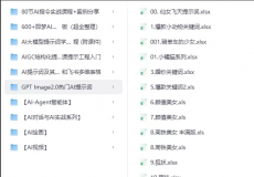 GPT Image2.0 热门 AI 提示词